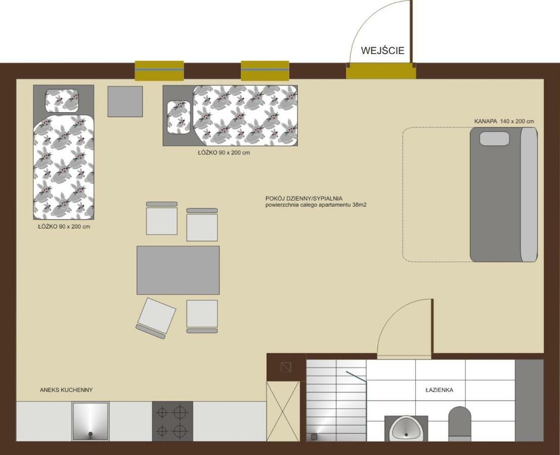 Siedlisko Besiekiery Apartment Екстериор снимка