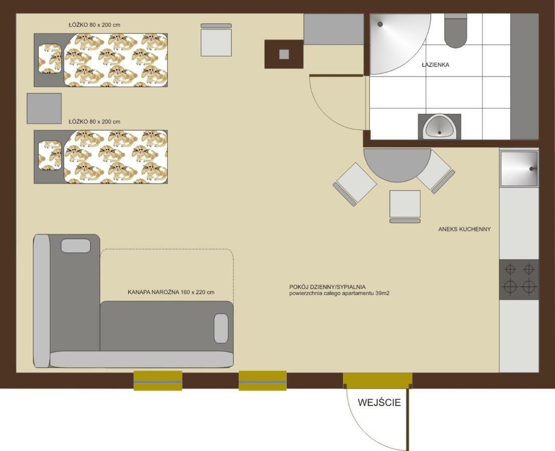 Siedlisko Besiekiery Apartment Екстериор снимка